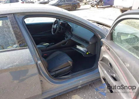 2023 Hyundai Elantra N Line z USA, uszkodzony, nr VIN KMHLR4AF3PU4173